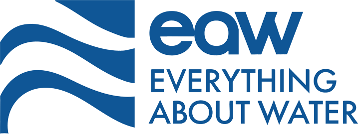 eaw Everything About Water Logo